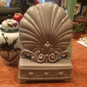 Art Deco Gray Shell TV Lamp MID CENTURY OLD!